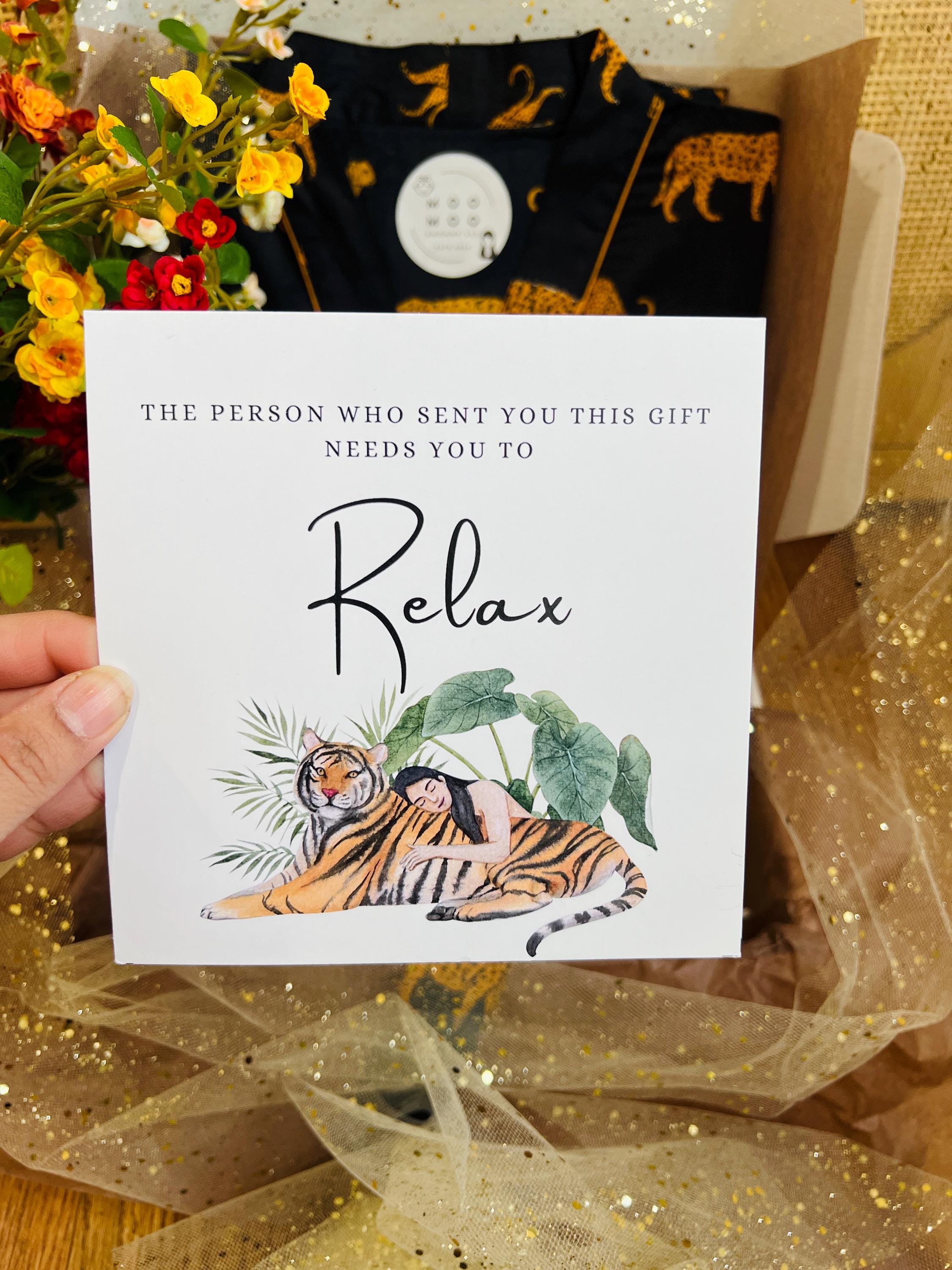 You Got This Gift Box for Women Animal Print Kimono Encouragement Gift Sending Strength Thinking of you Motivation gift Stress Relief Box