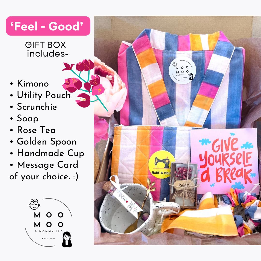 Unique Gift Box Uplifting Gift Thinking of you Gift Box Zero Waste Sustainable Relaxing Gift Spa Gift Set Sunshine Care Package Self Care