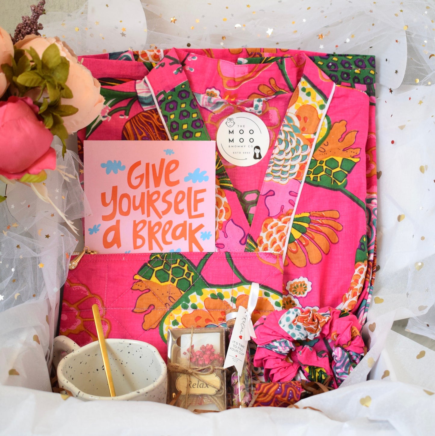 Gift Box for Mom Self Care Gift for Mom from Daughter Birthday Gift Spa Gift for her Mom Appreciation Hygge Gift First time Mom Mothers Day