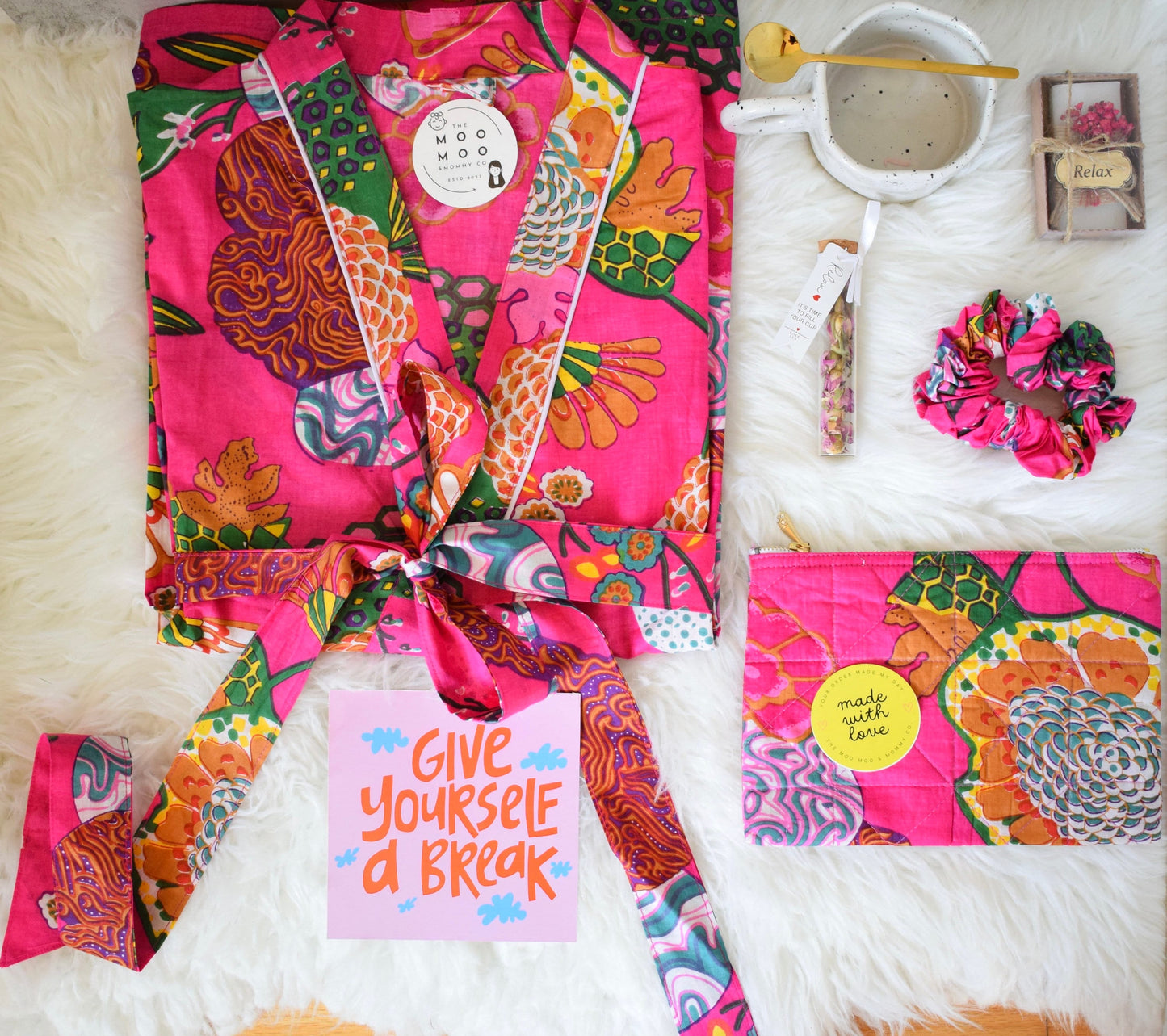 Gift for her Spa Box Hygge Self Care Kit for her Birthday Thank You Gift Relax Kit Colleague Appreciation Box Women Birthday Ideas Feel Good